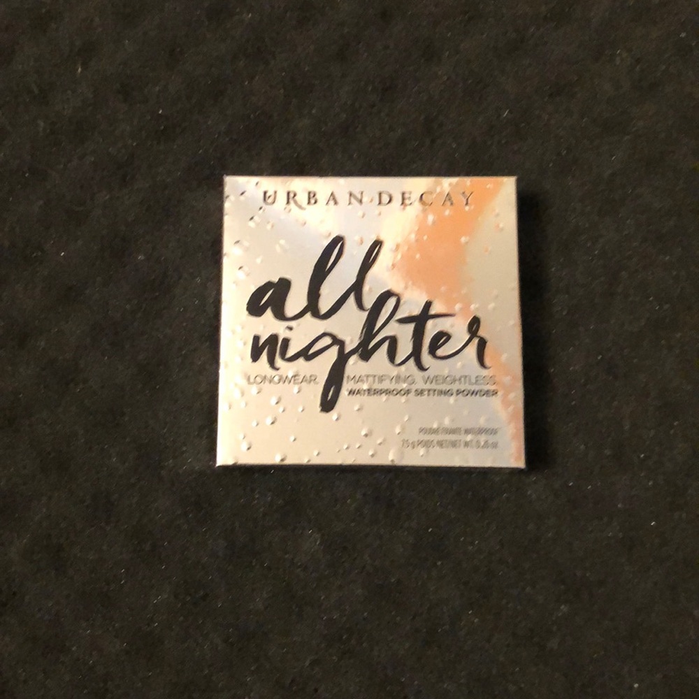 Urban decay all nighter setting powder
